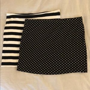 Two H&M skirts